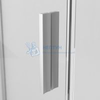 Душевое ограждение 90x90 см, без поддона 900x900 Am.Pm Gem W90G-405-090MT