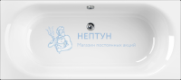 Акриловая ванна Cezares Metauro 180x80 прямоугольная METAURO-180-80-42