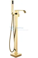 Смеситель колонна для ванны REA CARAT Gold REA-B5231