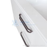 Тумба подвесная, белая, 100 см, Brick, Iddis BRI10W1i95. Подходит умывальник: 0101000i28