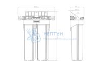 Корпус для картриджного фильтра Джилекс 1 М 20” Т2
