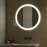 Зеркало Континент Rinaldi LED, D 77 см, LED подсветка, сенсорный выключатель ЗЛП39