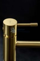 Смеситель для умывальника, Uno. Matt Gold Boheme 461-MG