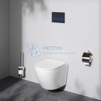Унитаз подвесной (смыв торнадо) Am.Pm AquaSpin с сиденьем микролифт C801900SC