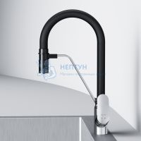 Смеситель для кухни Черный, хром Am.Pm Like F8007802