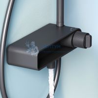 Душевая система черная X-Joy Am.Pm F0785A722
