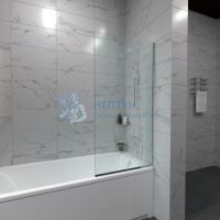 Шторка на ванну Triton Статик-Хром 70x140
