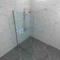 Душевая перегородка Triton Плано-Хром 100x200