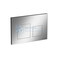 Клавиша смыва хром матовый Ceramicanova CN12-002M