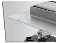 Душевой желоб с двухсторонней решеткой 70см Rea NEO&PURE PRO 700 Chrom REA-G0901