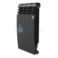 Биметаллический радиатор Royal Thermo BiLiner 500 Noir Sable 4 секции