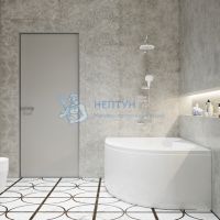 Акриловая ванна Triton Мари 170x110 асимметричная Щ0000046124