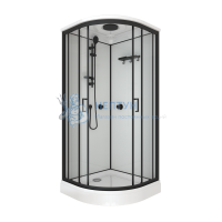 Душевая кабина Triton Прайм-Блэк М3 90*90 А низкий поддон