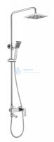 Душевая колонна со смесителем Bravat F6333367CP-A-RUS