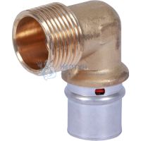 Угольник пресс 26x1" НР Stout SFP-0011-000126