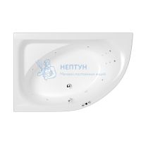 Акриловая ванна Whitecross Aquarella 170x110 асимметричная 0108.170110.100.SMART.CR хром