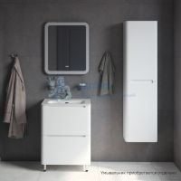 Тумба напольная, белая, 60 см, Edifice, Iddis EDI60WFi95. Подходит ум. 0106000i28