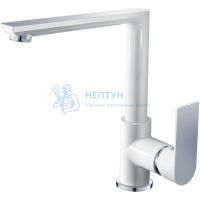 Смеситель для кухни однорычажный белый Haiba HB70505-8