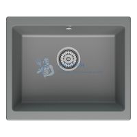 Мойка кухонная Point Сидли 55 серый