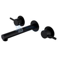 Смеситель ABBER Emotion AF88121B скрытого монтажа для раковины, черный матовый