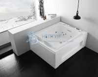 Акриловая ванна Gemy 185x185 прямоугольная G9268 K