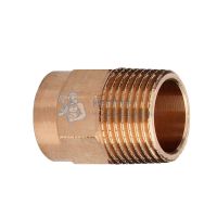 Медная муфта переходная н/р 22х3/4"