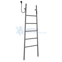 Полотенцесушитель электрический Abber Treppe AH4705NG оружейная сталь