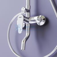 Душевая система со смесителем для ванны и душа Dorff Prime D0740900