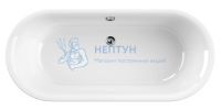 Акриловая ванна Cezares Metauro 180x80 овальная METAURO-Central-180-80-40