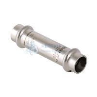 Фитинг из нержавеющей стали – муфта надвижная 22 x 22 мм Valtec VTi.904.I.002222