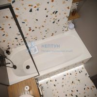 Акриловая ванна Toni Arti Teramo 180x80 прямоугольная TA-T18075