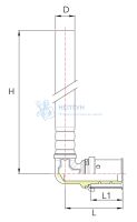 Пресс-угол для установки радиатора 18x15 Comisa