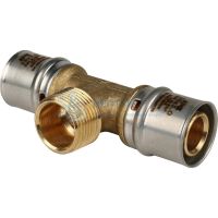 Тройник пресс 26x3/4"x26 НР Stout SFP-0008-263426