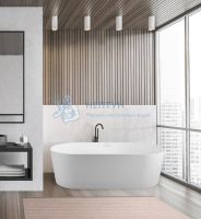 Акриловая ванна BelBagno 170x80 отдельностоящая овальная BB411-1700-800