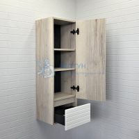 Шкаф-колонна Comforty Страсбург-35 дуб дымчатый 00-00006574CF