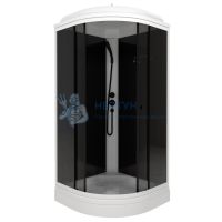 Душевая кабина Triton Грэй-Блэк 90x90 А Щ0000067302
