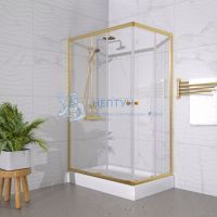 Душевое ограждение Triton Вента-Голд 1200x800 прямоугольное Щ0000073919