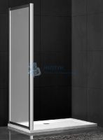 Душевая стенка Gemy 900x1900 профиль Хром A90M