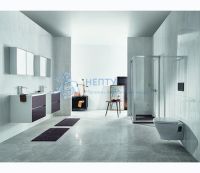 Клавиша для инсталляции Oliveira Slim черная Soft-touch 659056