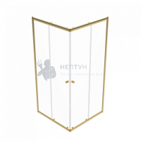 Душевой уголок "Вента-Голд" 90x90, квадрат Triton