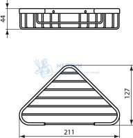 Полочка для шампуня Ideal Standard IOM A9105AA