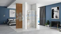 Душевая раздвижная дверь REA SOLAR GOLD 100 REA-K6547