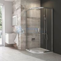Душевой уголок BLCP4-90 профиль хром+прозрачное стекло AntiCalc Ravak 3B270C00Z1