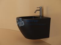 Подвесное биде Ceramicanova Uno Черное матовое CN11002MB