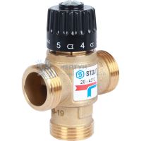 Термостатический смесительный клапан Stout для систем отопления и ГВС. G 1” M SVM-0120-164325
