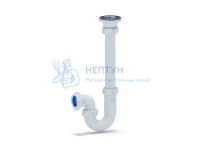 Сифон для раковины АНИ пласт DB1000 1 1/4" 32 мм прямоточный