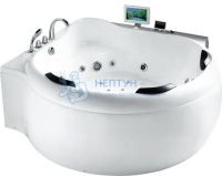 Акриловая ванна Gemy 185x185 угловая G9088 O