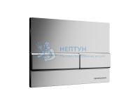 Инсталляция для подвесного унитаза с клавишей хром матовый Ceramicanova CN1002M
