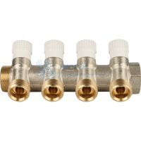 Коллектор распределительный 1", 4 отвода 3/4"ЕК Stout SMB 6851 013404