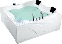 Акриловая ванна Gemy 187x187 квадратная G9089 K R